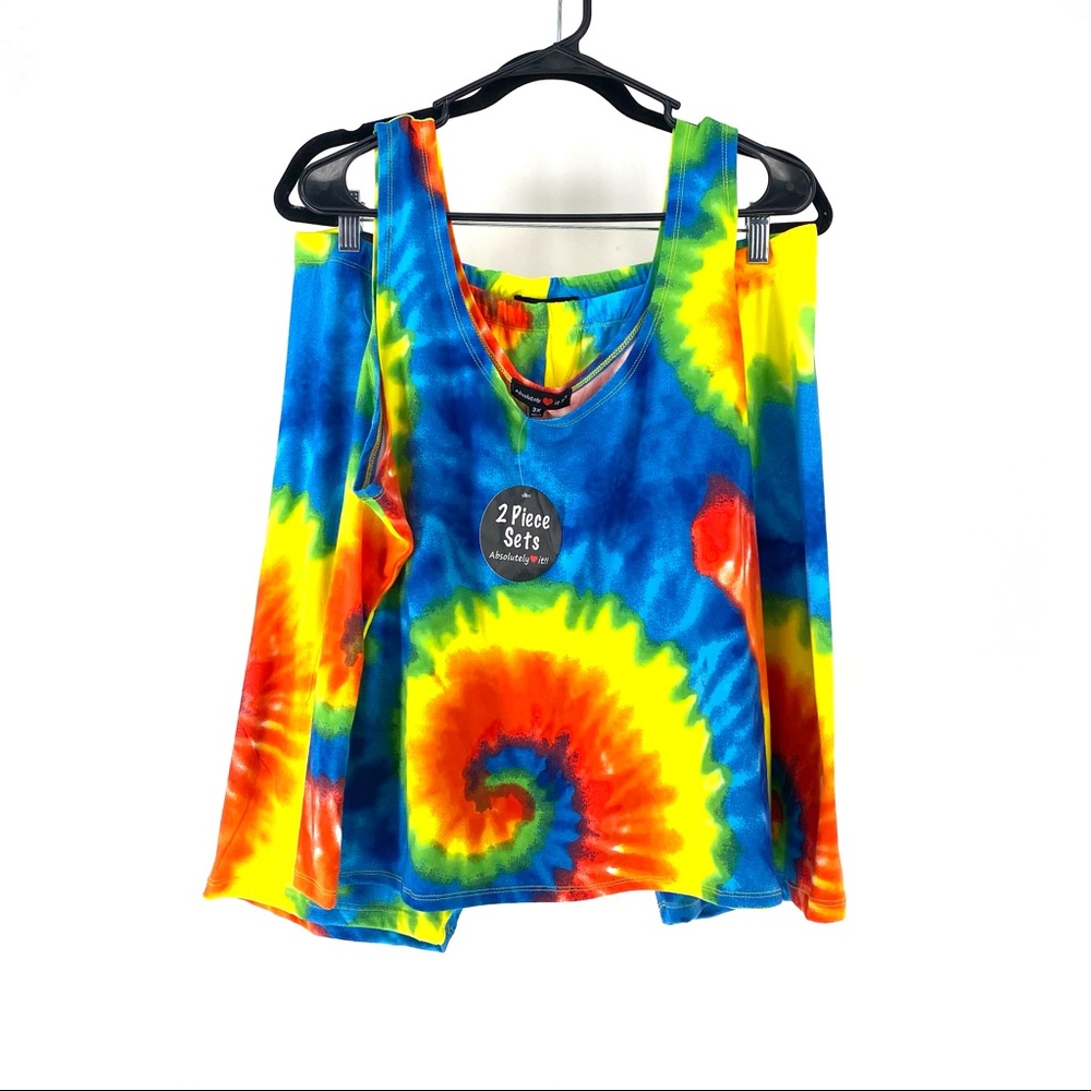 Absolutely Love it! Women's Two-Piece Set Tie Dye Top and Short